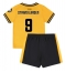 Wolves Jorgen Strand Larsen #9 Thuis tenue voor kinderen 2024-25 Korte Mouwen (+ broek)