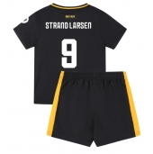 Wolves Jorgen Strand Larsen #9 Uit tenue voor kinderen 2024-25 Korte Mouwen (+ broek)