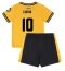 Wolves Matheus Cunha #10 Thuis tenue voor kinderen 2024-25 Korte Mouwen (+ broek)