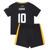 Wolves Matheus Cunha #10 Uit tenue voor kinderen 2024-25 Korte Mouwen (+ broek)