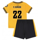 Wolves Nelson Semedo #22 Thuis tenue voor kinderen 2024-25 Korte Mouwen (+ broek)