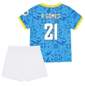 Wolves Rodrigo Gomes #21 Derde tenue voor kinderen 2025-26 Korte Mouwen (+ broek)
