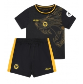 Wolves Uit tenue voor kinderen 2024-25 Korte Mouwen (+ broek)