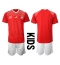 Zwitserland Thuis tenue voor kinderen WK 2022 Korte Mouwen (+ broek)